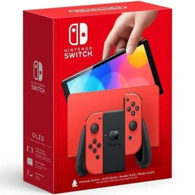 Nintendo Switch OLED Console - Mario Red Edition